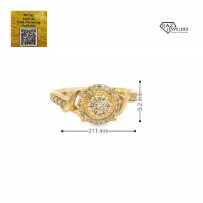 10K gold 0.30 CTW Diamond Ring