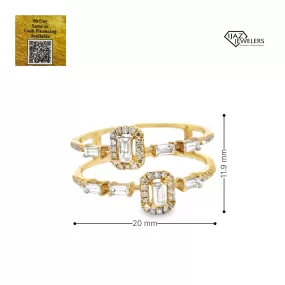 14K Gold 0.41 CTW Diamond Ring