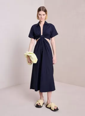 ALC Georgia Cotton Midi Dress