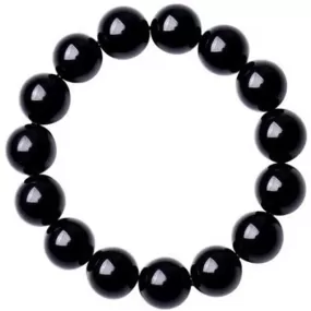 Black Tourmaline Beads Bracelet