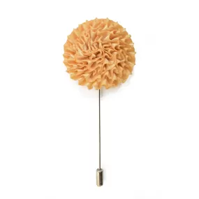 Bloom Lapel Pin - Beige