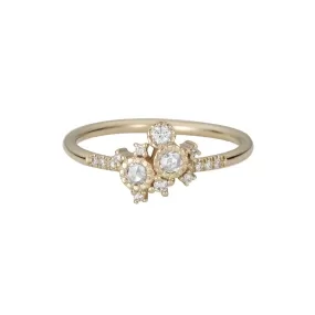 Diamond Cluster Ring