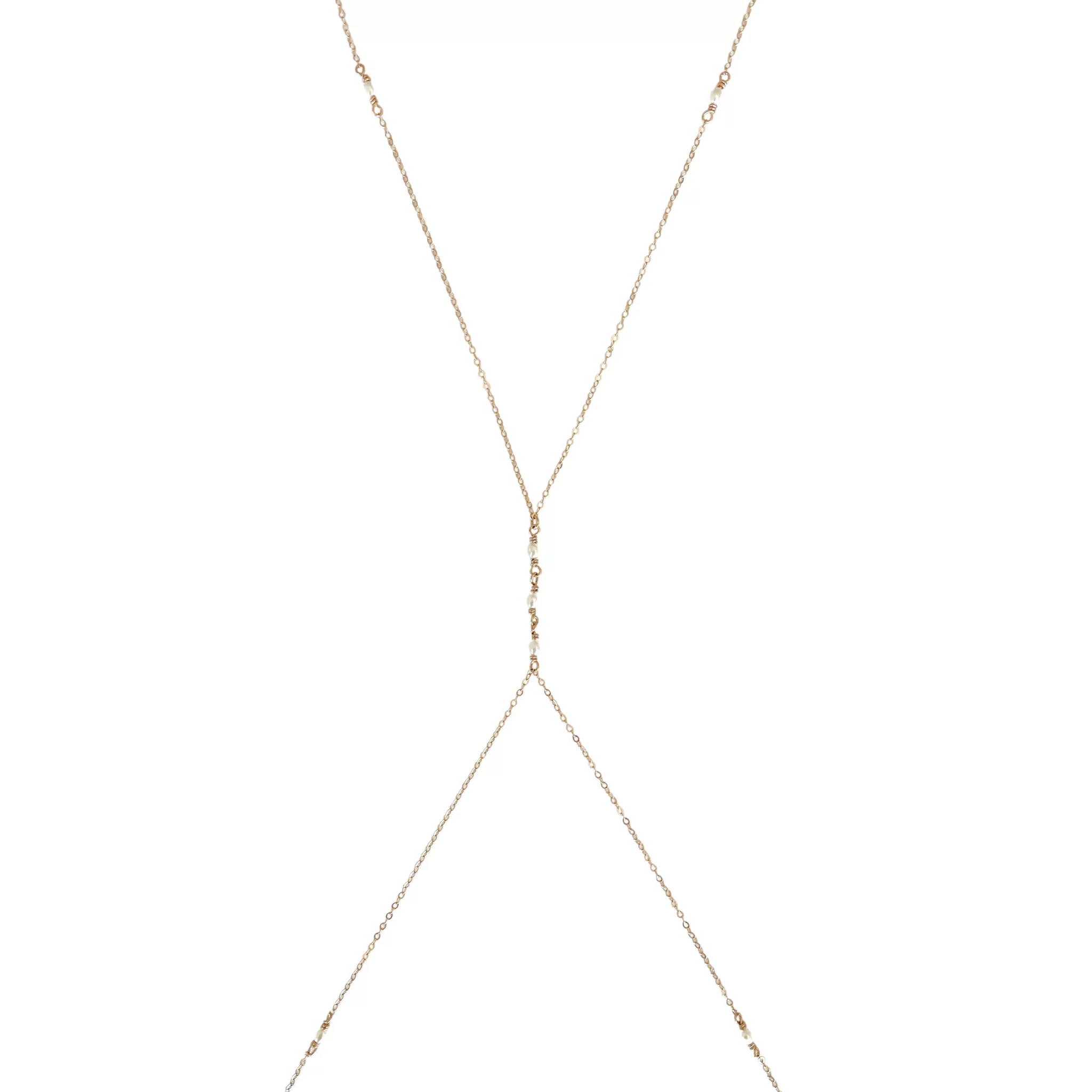 GF Pearl body chain