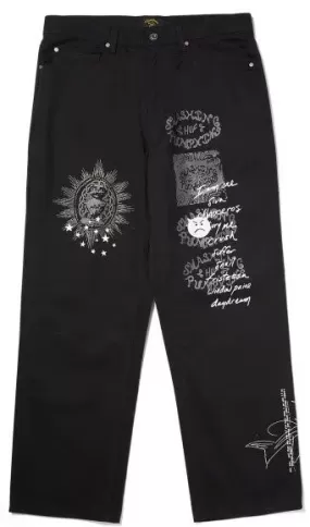 Huf x Smashing Pumkins Muzzle Pants / Black