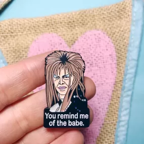 Jareth The Goblin King Enamel Pin