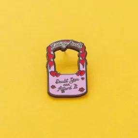 Kissing Booth Enamel Pin