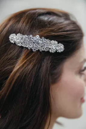 LUXE RADIANT CRYSTAL BARRETTE