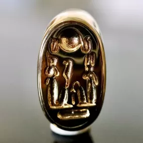 Nefertiti's Ring - Brass