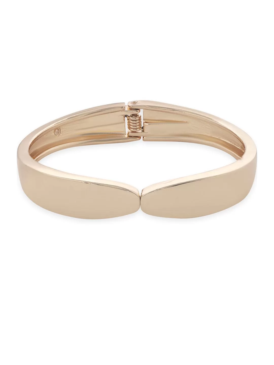 Rubans Voguish Gold plated minimal Open Bracelet