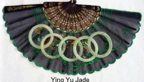 Sale-Traditional Classic Round Chinese Jade Bangle Bracelet 56mm-Special Purchase