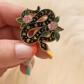 Serpent Enamel Pin