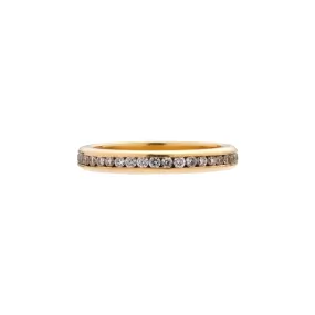 Tura Sugden 18k Gold White Diamond Eternity Band