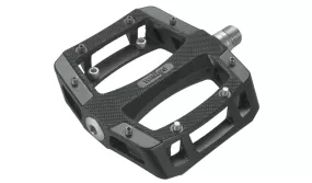 Wellgo A-52 Pedals - Platform/Flat Bicycle Pedals , Aluminum, 9/16, Black